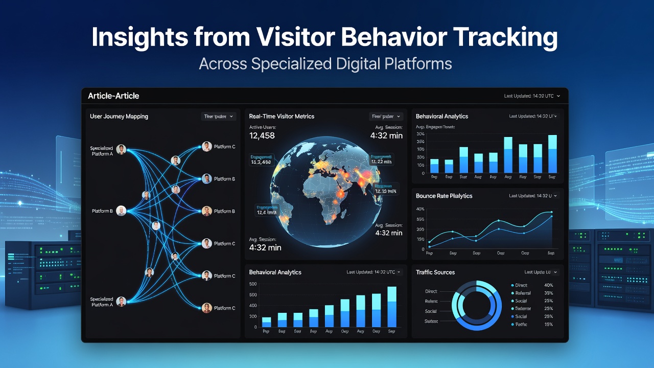 Insights from Visitor Behavior Tracking Across Specialized Digital Platforms